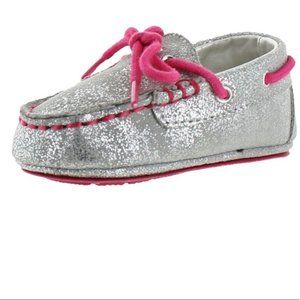 Cole Haan silver Grant Driver moccasins